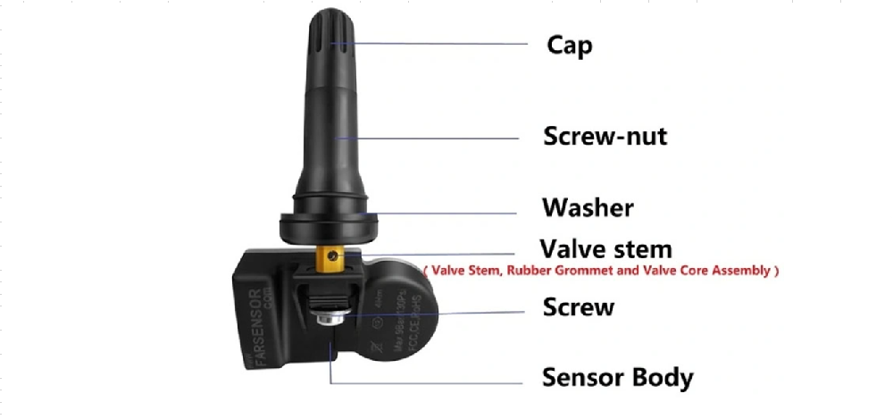 The Pressure Sensor A3638200 433MHZ TPMS