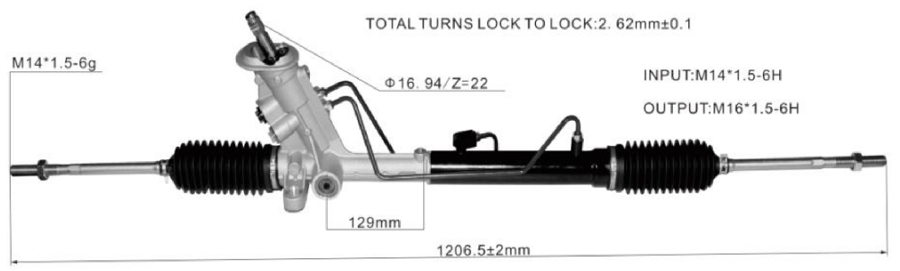 Power Steering Rack