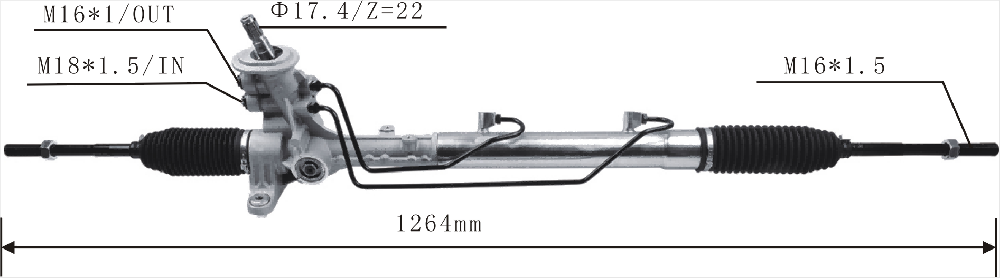 Power Steering Rack