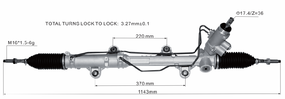 Power Steering Rack