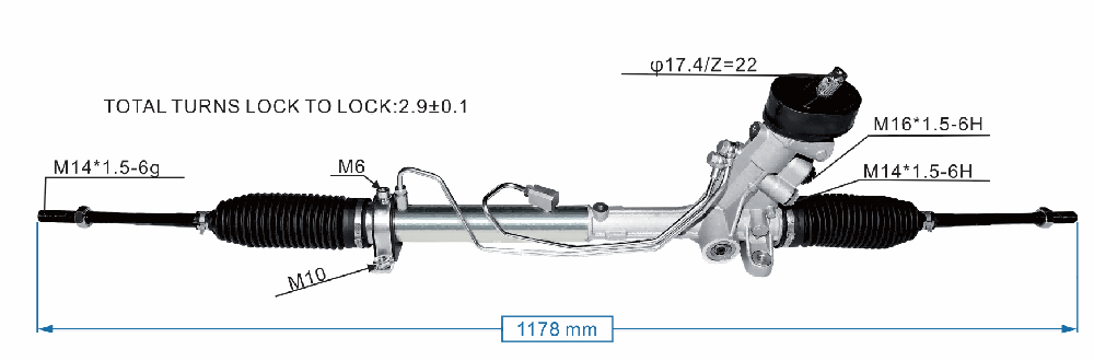 Power Steering Rack