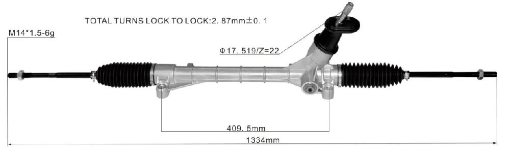 Power Steering Rack