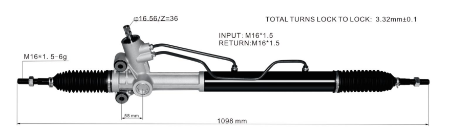 Power Steering Rack