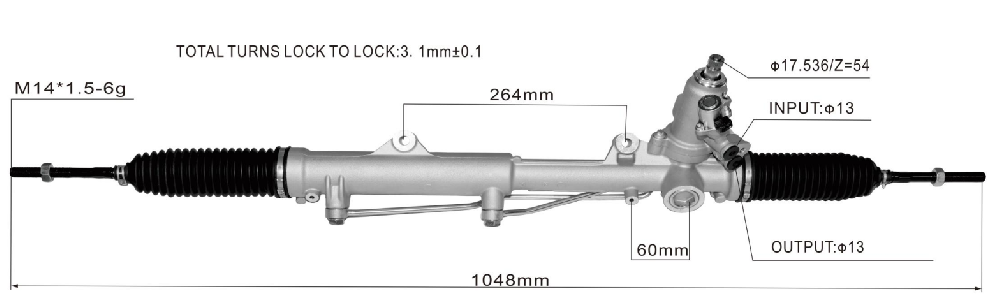 Power Steering Rack