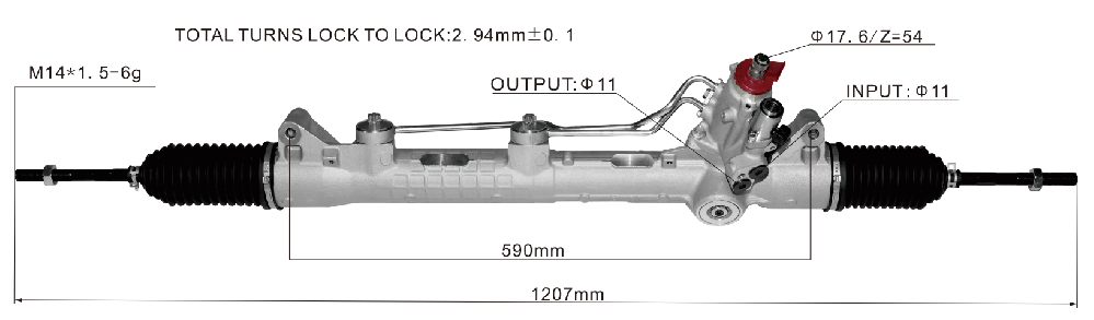 Power Steering Rack