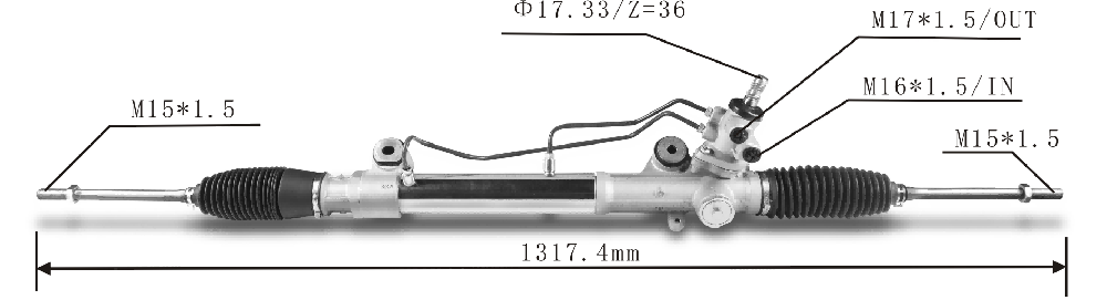 Power Steering Rack