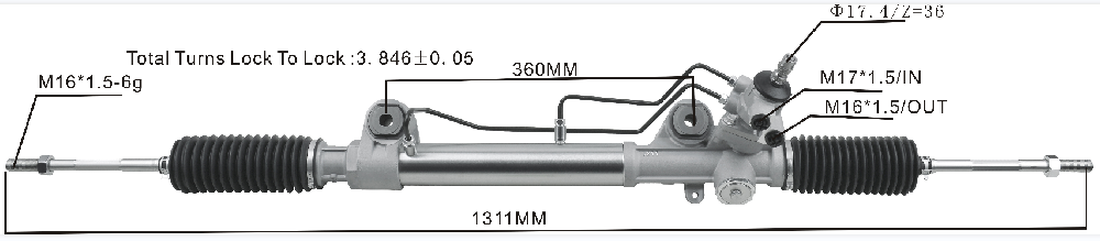 Power Steering Rack