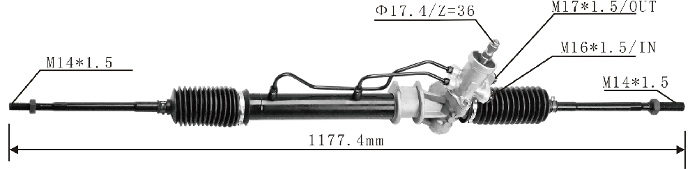 Power Steering Rack