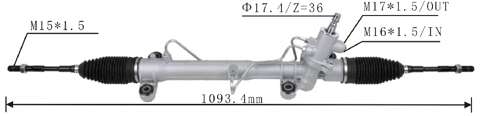 Power Steering Rack