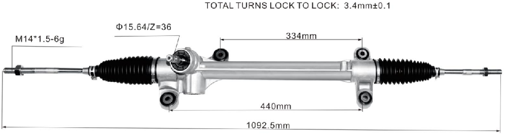 Power Steering Rack