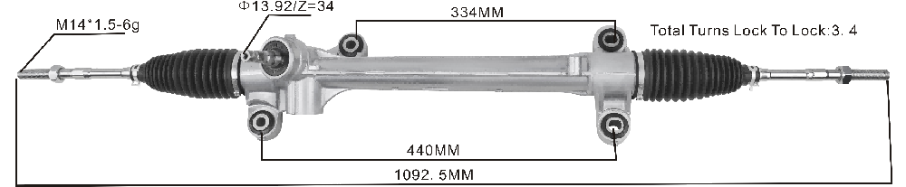 Power Steering Rack