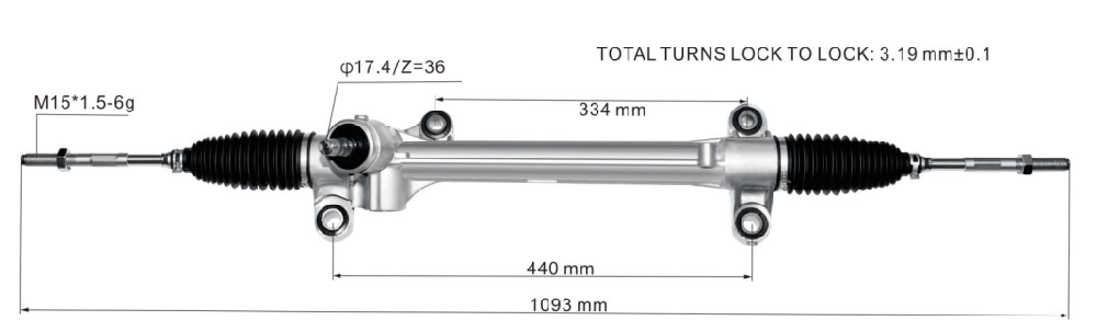 Power Steering Rack