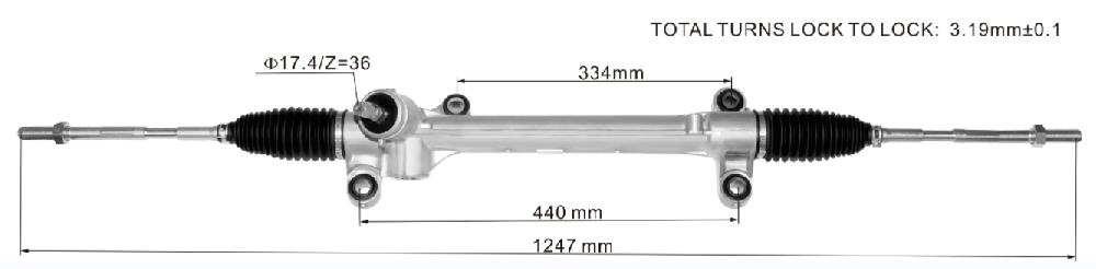 Power Steering Rack