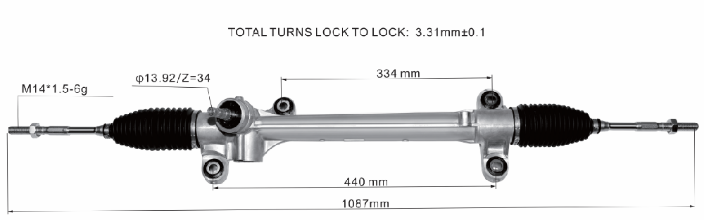 Power Steering Rack