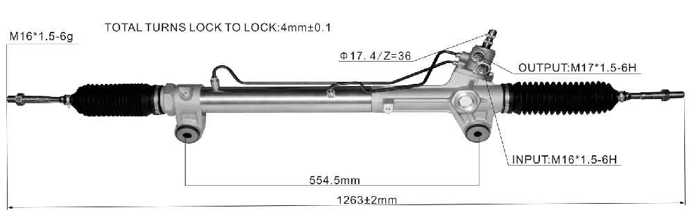 Power Steering Rack