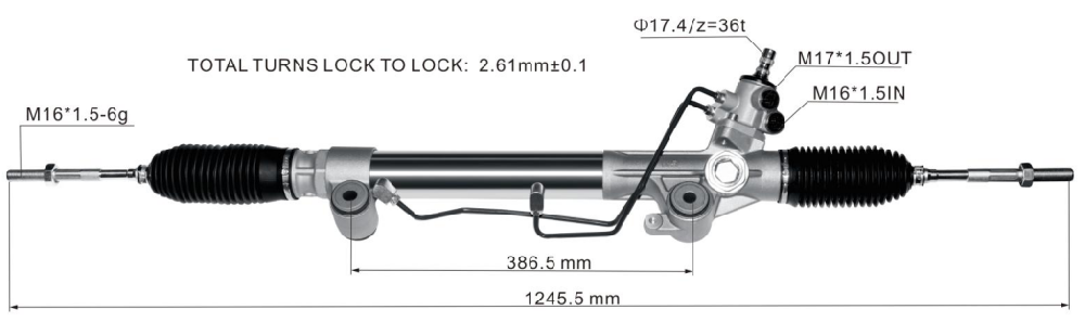 Power Steering Rack