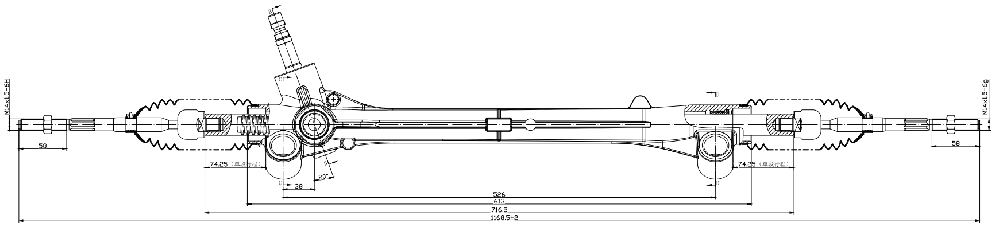 Power Steering Rack