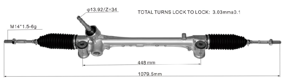 Power Steering Rack