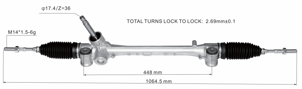 Power Steering Rack