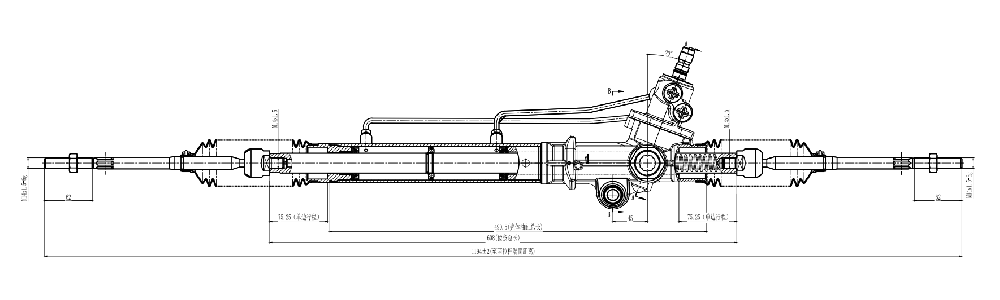 Power Steering Rack