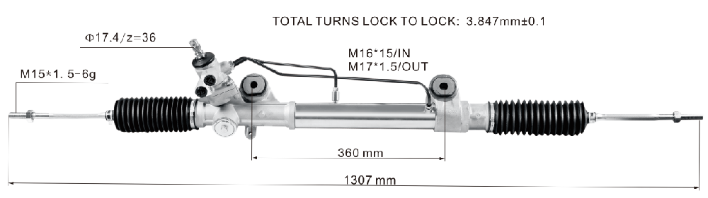 Power Steering Rack