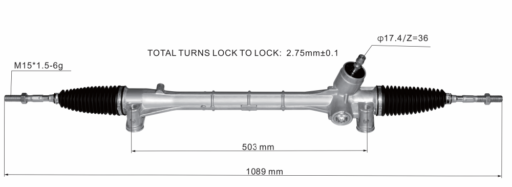 Power Steering Rack