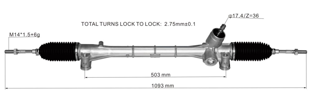 Power Steering Rack