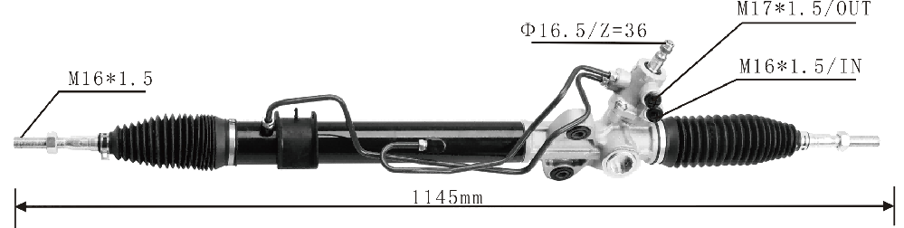 Power Steering Rack