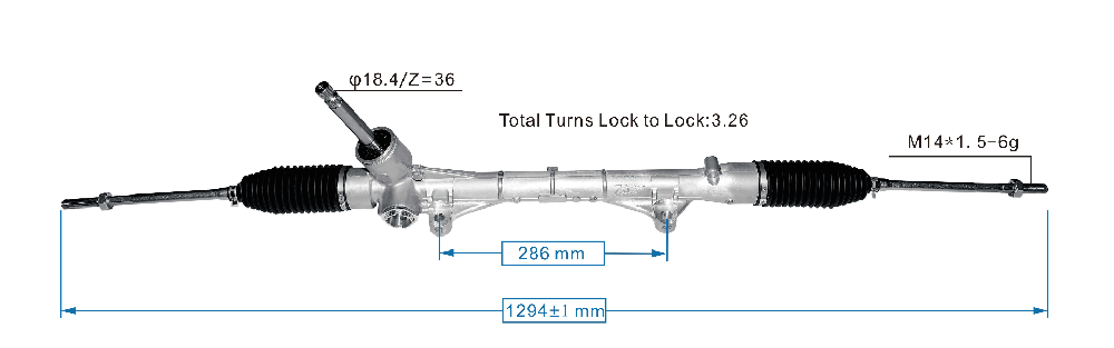 Power Steering Rack