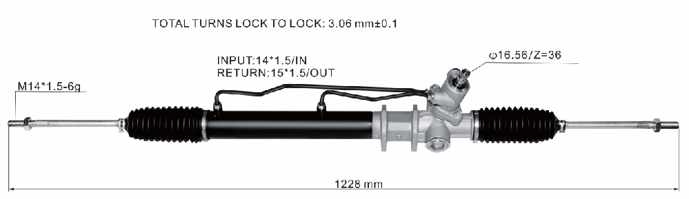 Power Steering Rack