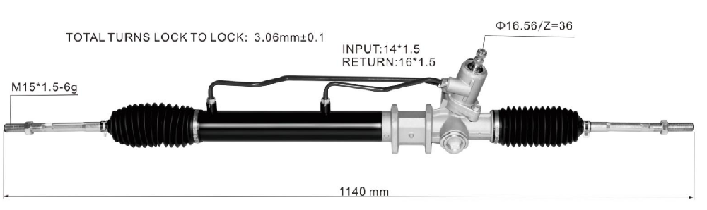 Power Steering Rack