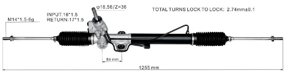 Power Steering Rack