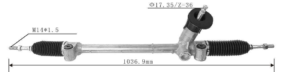 Servostyrningsställ