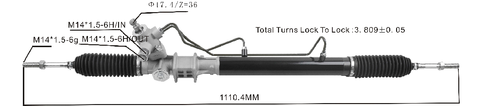 Power Steering Rack