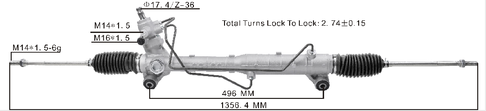 Power Steering Rack