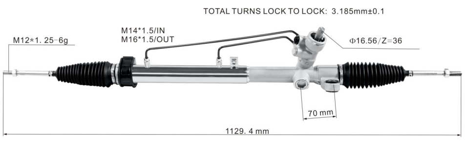 Power Steering Rack