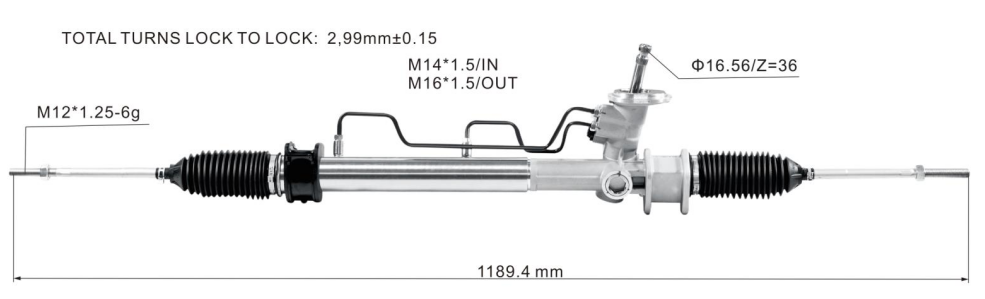 Power Steering Rack