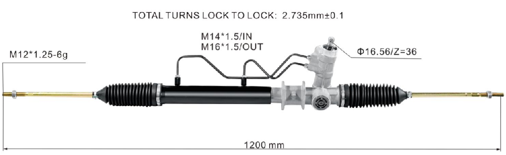 Power Steering Rack