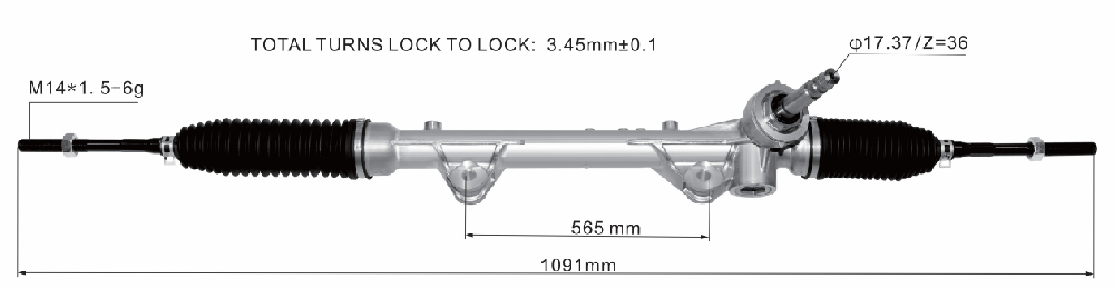 Power Steering Rack