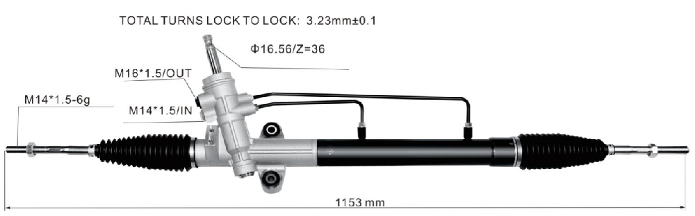 Power Steering Rack