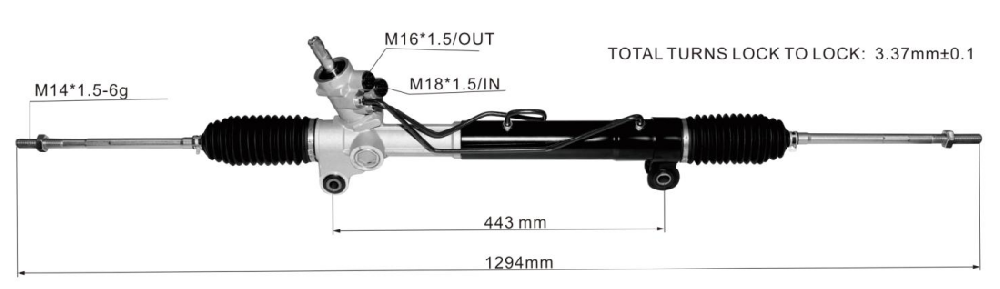 Power Steering Rack