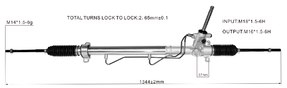 Power Steering Rack