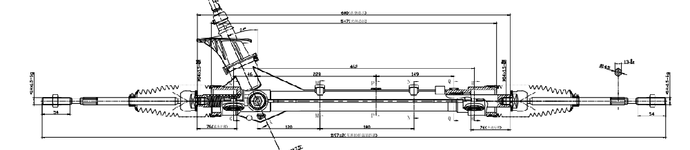 Power Steering Rack