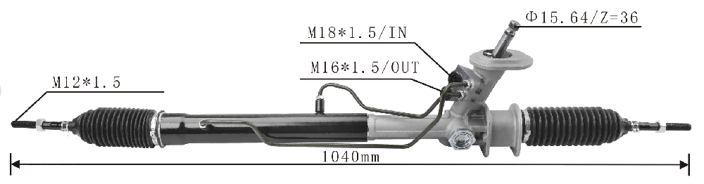 Power Steering Rack