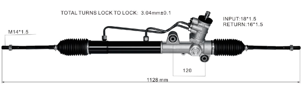 Power Steering Rack