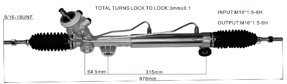 Power Steering Rack