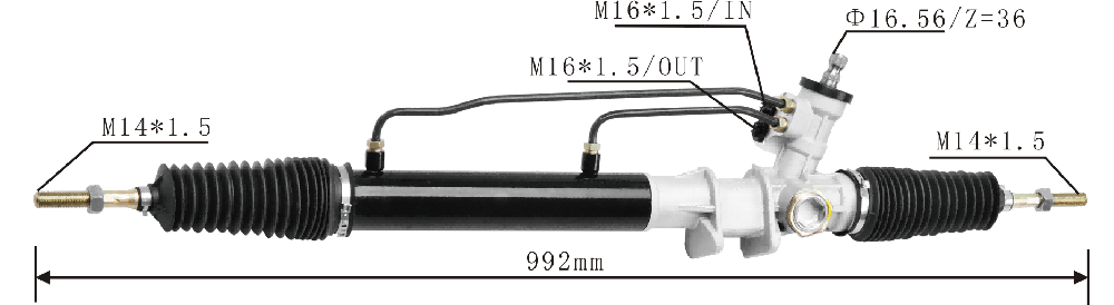 Power Steering Rack