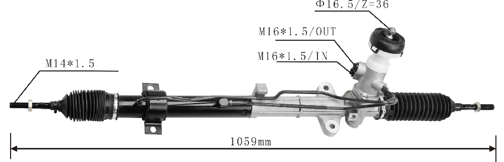 Power Steering Rack