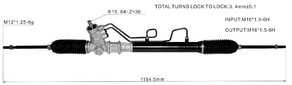 Power Steering Rack