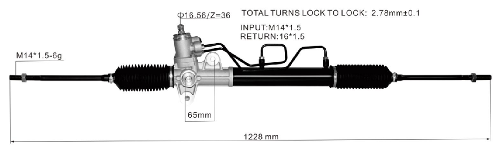 Power Steering Rack